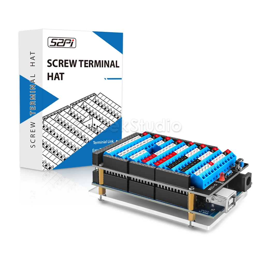 Chapéu Terminal para Arduino Mega 2560 r3 com Botão de Reconjunto e Indicador Led