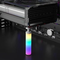 5 В 3-контактный кронштейн для видеокарты ARGB, опорный кронштейн для графического процессора, регулируемый телескопический поворотный винт из алюминиевого сплава для вертикального держателя графического процессора — изображение 6