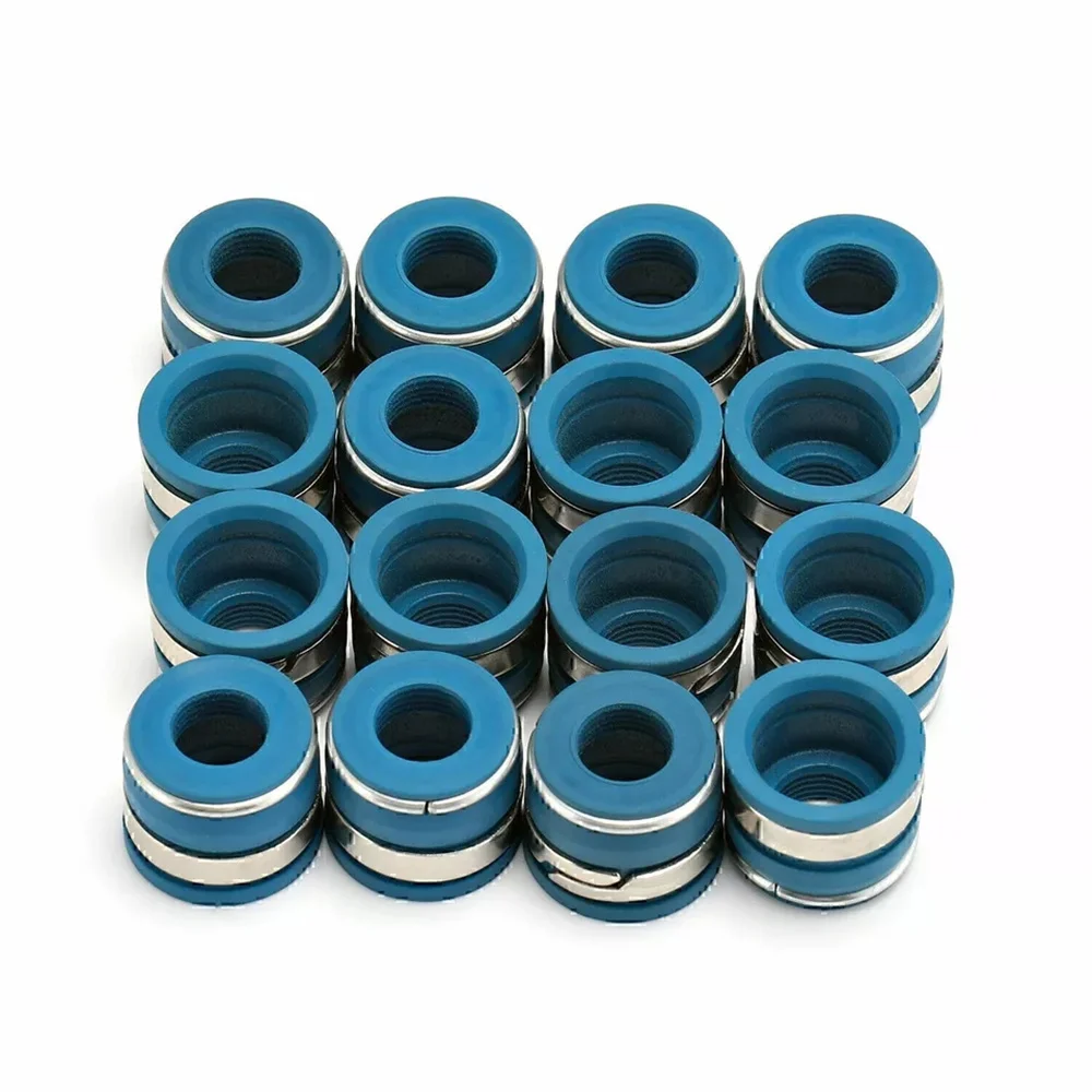 16pcs New SBC For Chevy Chevrolet Small Block Performance VITON Valve Stem Seals