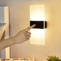 Modern Touch Dimming & Motion Sensor LED Wall Light — USB Rechargeable