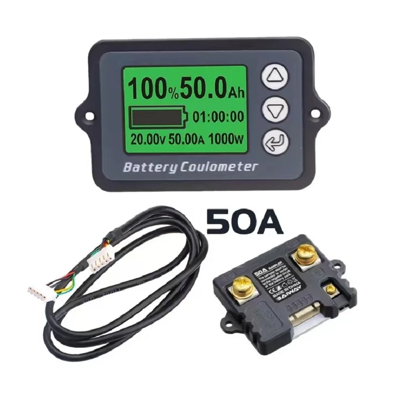 DC8-120V 50A/100A/350A TK15 전문 정밀 배터리 용량 테스터 쿨롱 모바일 장비용 자동 웨이크업