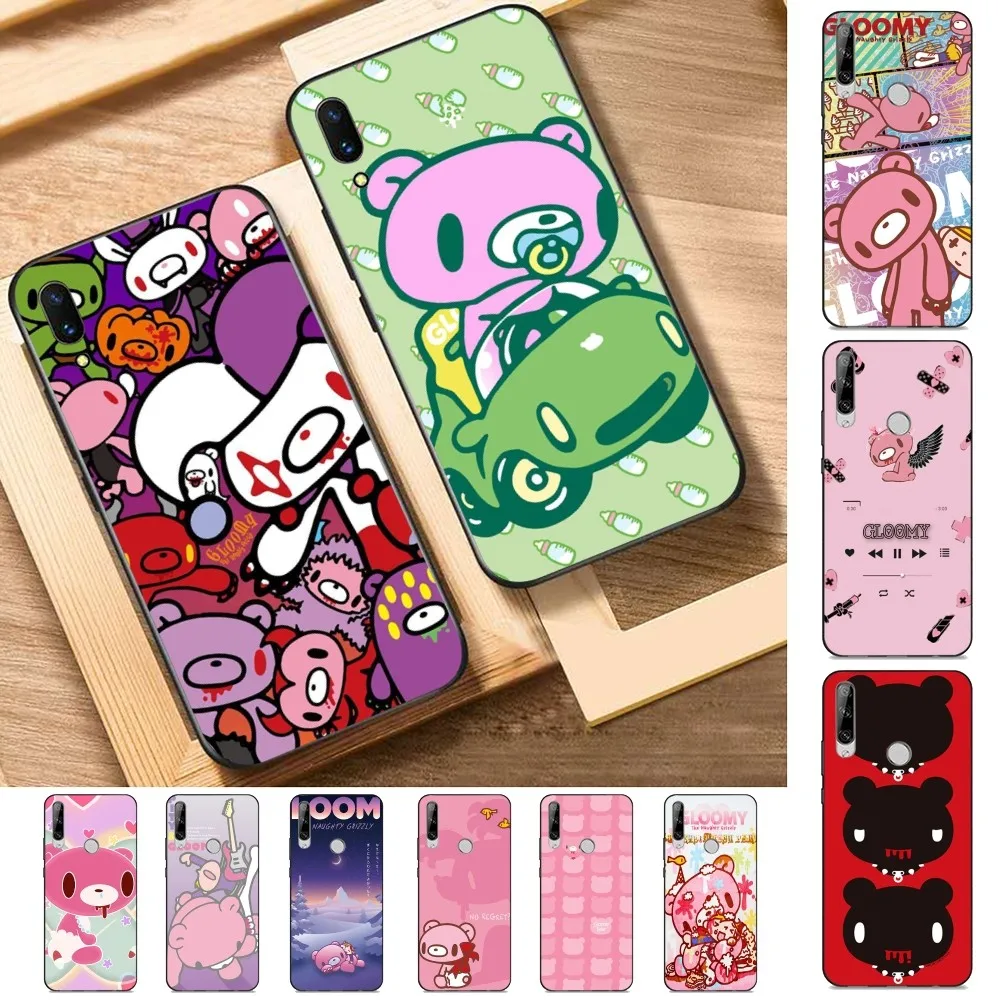 

Gloomy Bear Phone Case For Huawei Y9 6 7 5 Prime Enjoy 7s 7 8 plus 7a 9e 9plus 8E Lite Psmart Shell