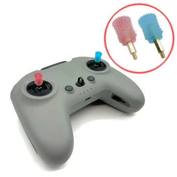 1Pair Telecomando Joystick Thumb Stick Estremità Leva di Controllo Rocker Tappo antiscivolo per DJI FPV RC 2/RC 3 Drone Accessori