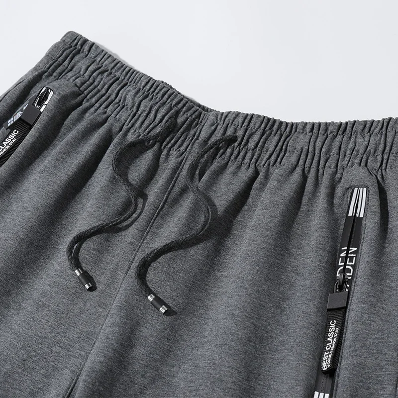 Casual Pants Casual Sports Pants Ice Silk Men's Pants Summer Black Gray Thin Business Casual Pants Outdoor Elastic Breathable Straight Leg Sweatpants