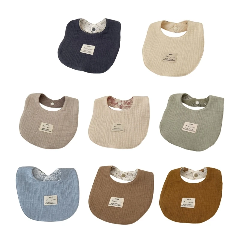 

Drooling Apron Burp Cloths Infant Supplies Bib Strong Absorbent Cotton Baby Bib