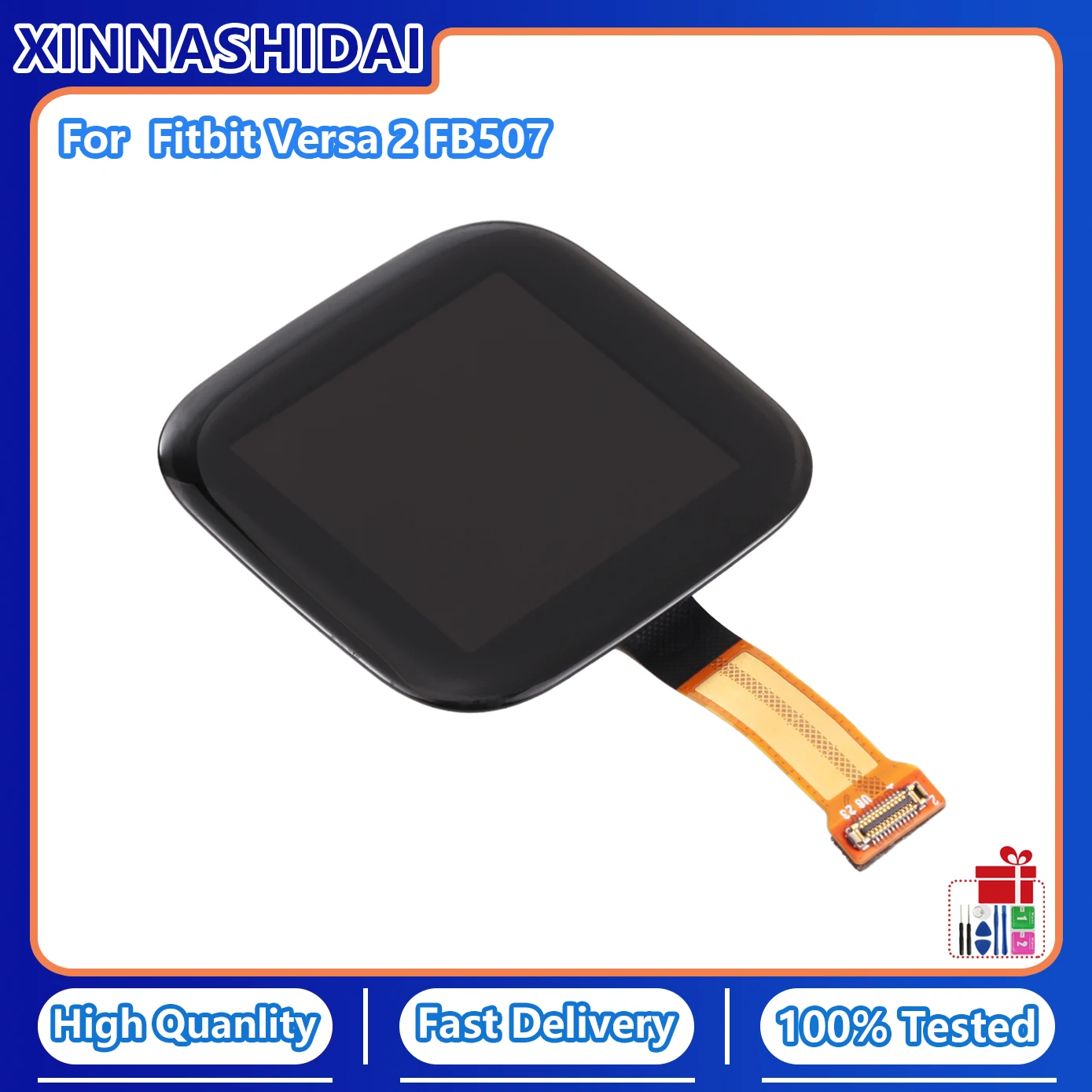 BrandNewtouchLCDmonitordisplayscreenassyrepairpartsForFitbit