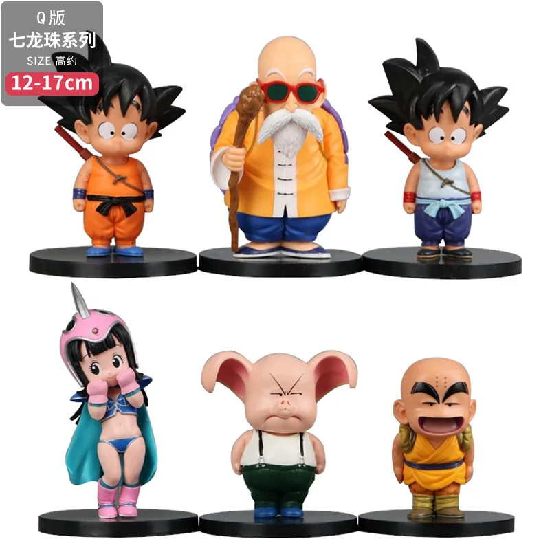 

Фигурка героя аниме Dragon Ball Super Saiyan Каме сеннин Krillin Son Goku Chichi, фигурка из ПВХ, Коллекционная модель, игрушка, полипропиленовый пакет