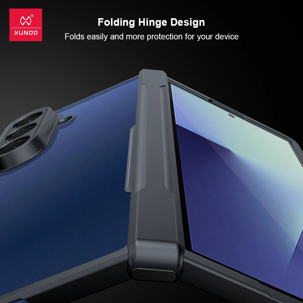 Xundd Airbag Shockproof Case with Screen Protection and Anti-Fingerprint Features