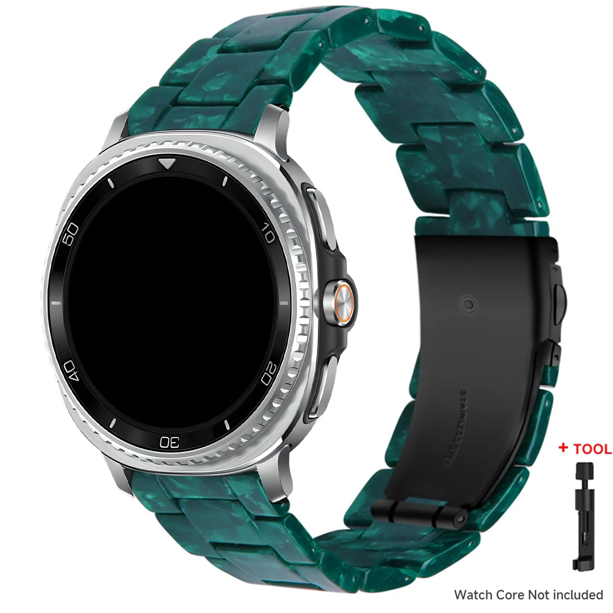 Transparent Resin Band Strap for Women – Stylish Bracelet for Watches