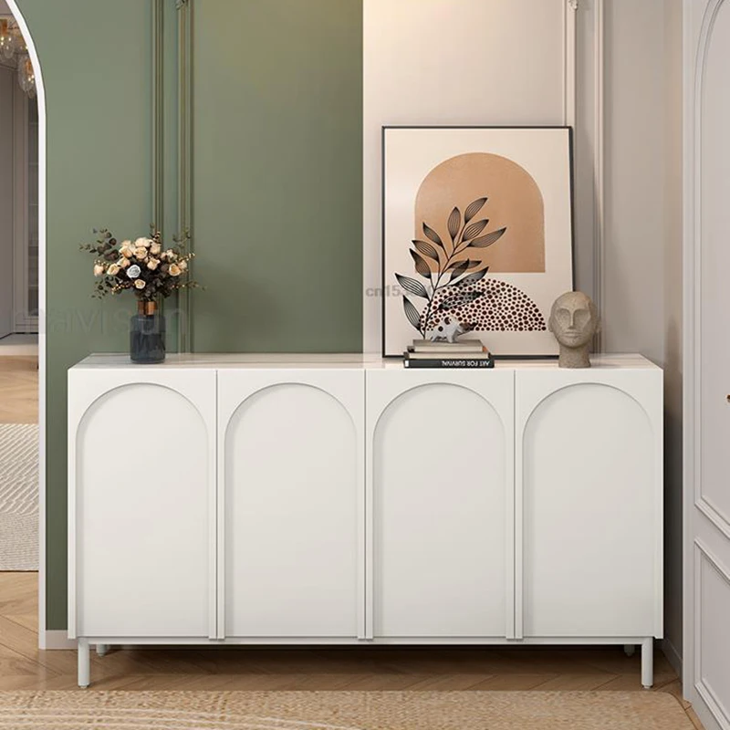 

Modern Sideboard Hallway Furniture White Color Large Capacity Shoe Ark Dining Room Apartment Home Furniture Minimalist Cabinet
