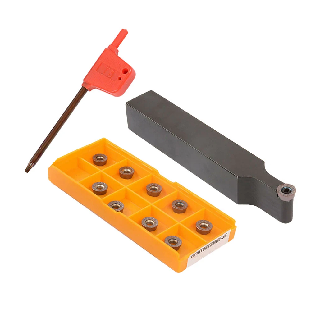 

SRDPN1616H08 Turning Tool Holder 16x100mm Lathe External Turning Tool Holder 10 RPMT08T2M0E-JS Toolholding Tool