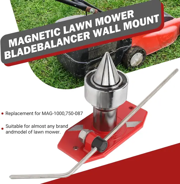 Lawnmower Blade Balancer Tool Blade Balancer Wall Mount Precise