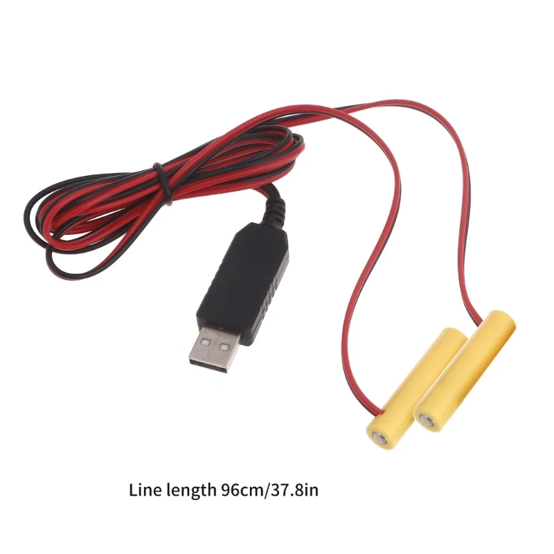 LED 조명 전자 장난감 DXAC용 USB 1.5V 3V 4.5V 6V AAA LR03 배터리 제거기
