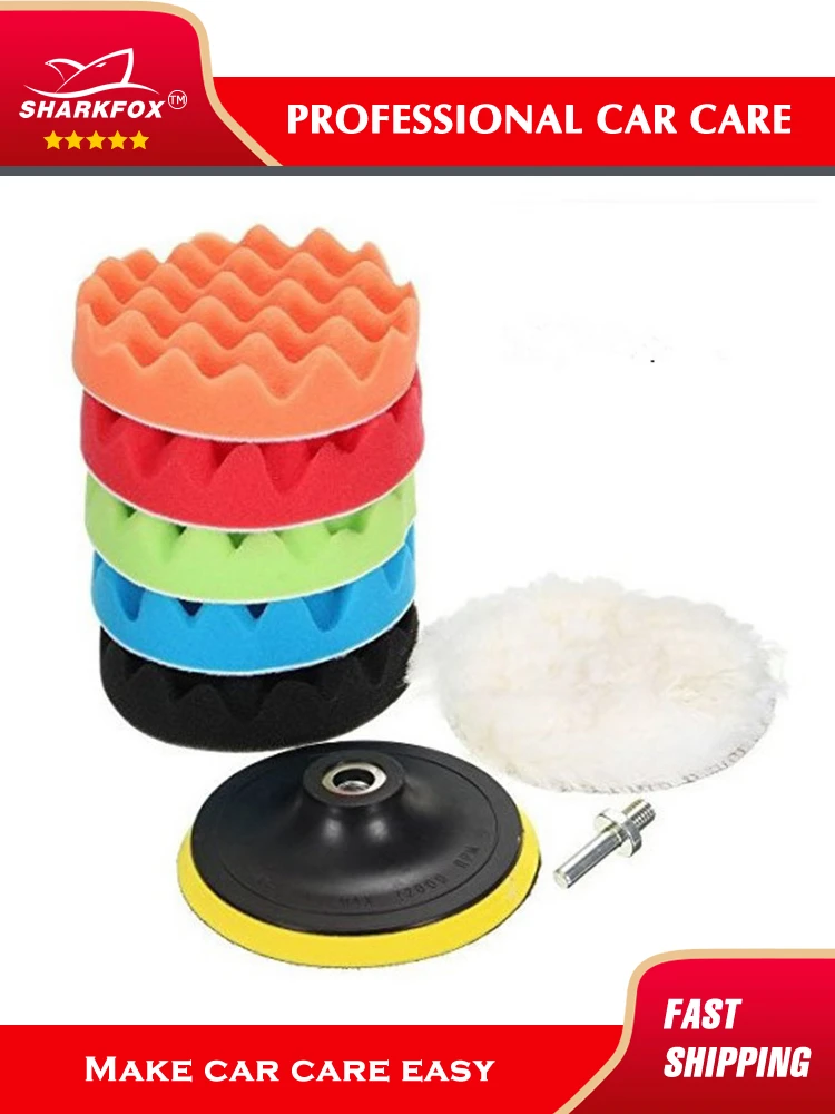 3-7 inch Car Polishing Pad Sponge Buffing Waxing Clean Polish Buffer Drill Wheel Polisher Removes Scratches Car Repair3-7 inch Car Polishing Pad Sponge Buffing Waxing Clean Polish Buffer Drill Wheel Polisher Removes Scratches Car Repair car seat leather cleaner