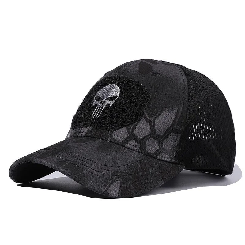 

Camouflage Baseball Cap Adjustable Dad Hat Unisex Sports Cap Outdoor Sun Hat Mesh Cap Trucker Hat