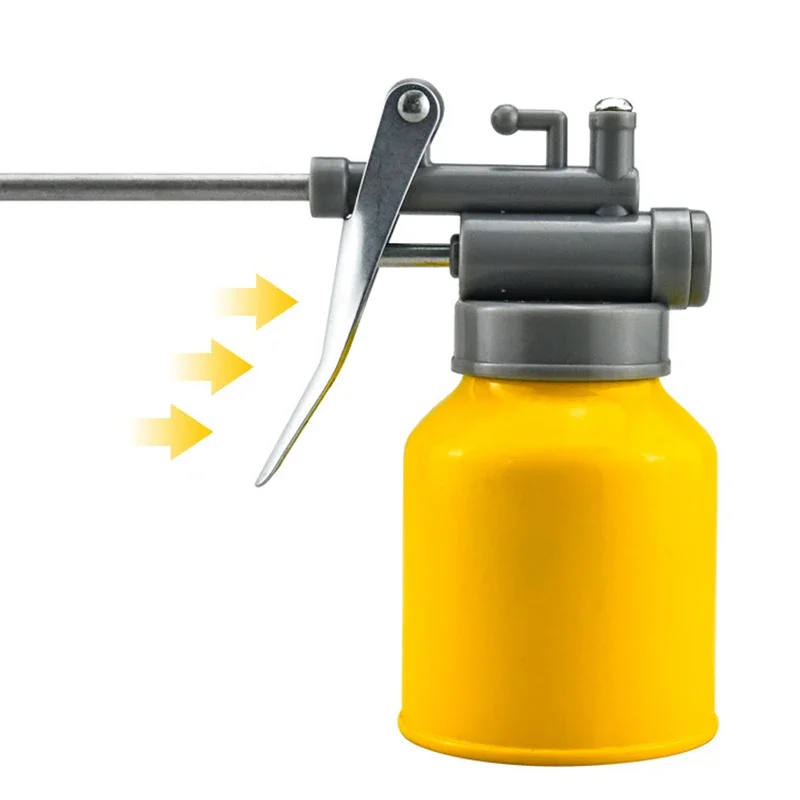 Oil lubrication tool Oiler Lubrication Pump 250-500ml for greasing Transparent Oil Can Plastic Machine
