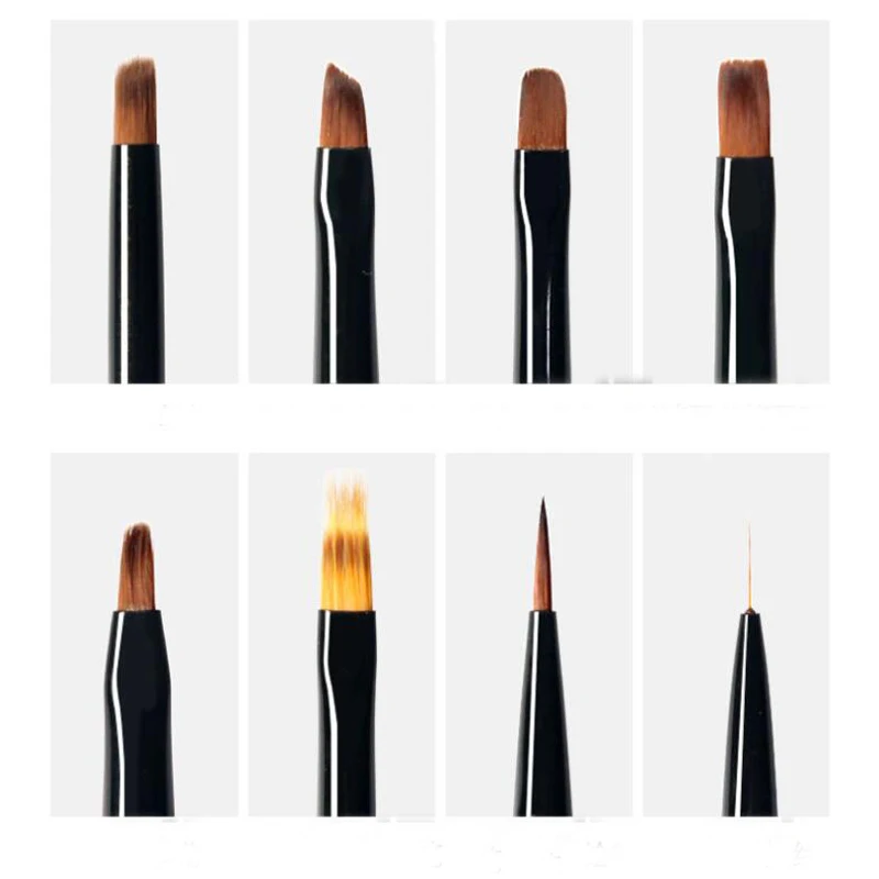 Nail Gradient Bar Painting Pen Sets Phototherapy Pen Dot Draw Nail Brushes DIY Beauty Brush Manicure Tools Accessories