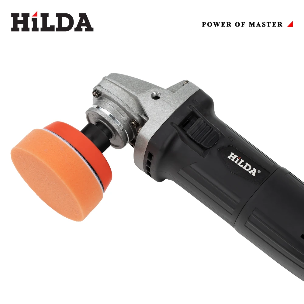 HILDA 3 inch Polisher Adjustable Speed Car Electric Polishing Machine Waxing Machine Car Furniture Polishing Power Tools car polisher cordless car polisher electric polisher