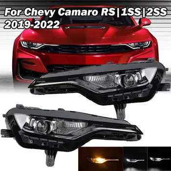 LED Headlight For Chevrolet Camaro 2019 2020 RS|1SS|2SS Head lamp LED DRL Projector Turn Light Headlights front Headlamps