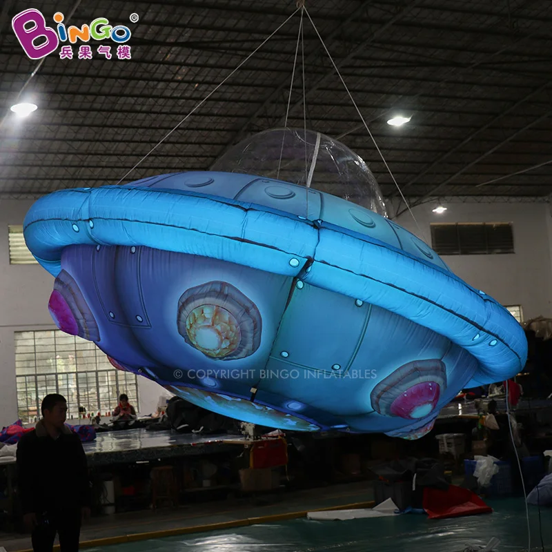 Inflatable Flying Saucer Toy