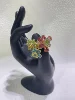 Original High Quality Rings 2025 New Trend Charm Luxury Colorful Flower Shining Crystal Fashion Ring for Women Romantic Gift 3