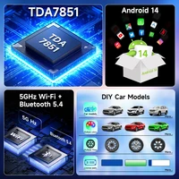 Lecteur multimédia Srnubi 2 Din Carplay Android Auto pour Hyundai Tucson 2 LM Ix35 2009-2015, autoradio UIS7865, stéréo 8 cœurs, navigation GPS, prise en charge audio DSP, stéréo SWC, ventilateur de refroidissement intégré 2