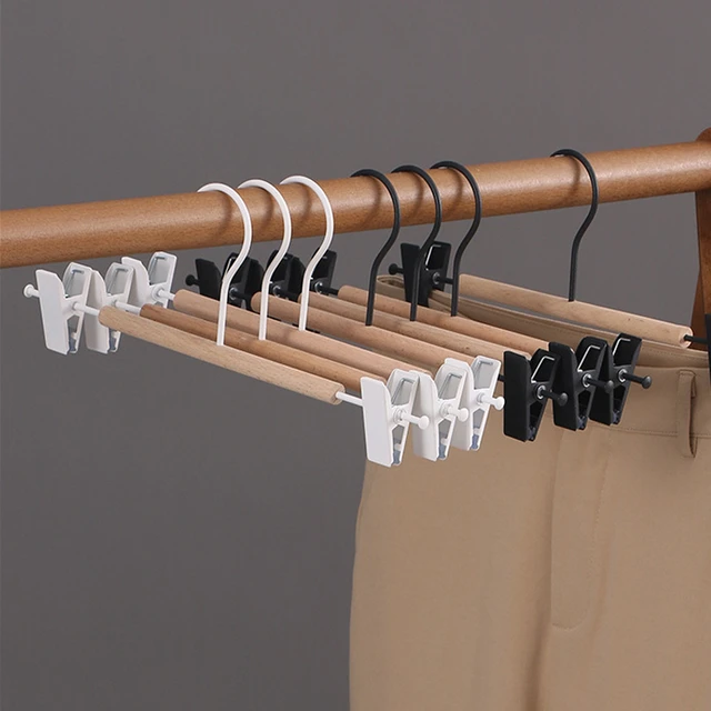 5PCS Skirt Peg Hanger Adjustable Trouser Clips Save Space Hangers Non-Slip  Fix Clip Hanger Skirt Peg Hangers Wardrobe Organizer - AliExpress