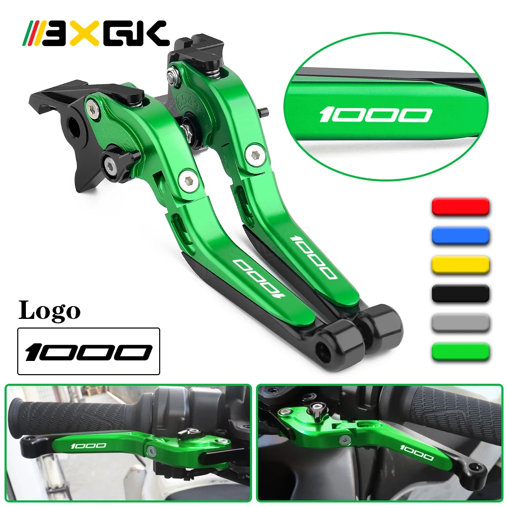 High Quality New Motorcycle Accessories Adjustable Folding Extendable Brake Clutch Levers For Kawasaki Z1000 2003 2004 2005 2006 |