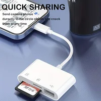 Type C Adapter TF CF SD Memory Card Reader OTG Writer Compact Flash USB-C for IPad Pro Huawei Macbook Samsung Xiaomi Cardreader 4