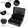 Secure Safe Deposit Box, Cash Convenience Storage, Metal Cashier Clip, Adult Money Savings, Perfect for Cash Convenience Stores 2