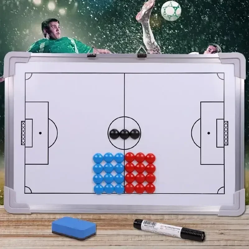 Tactical Magnetic Plate For Soccer Strategy Coach Football Board Wall-mounted Competition Training Sand Table Teaching Board Kit soccer tactical board