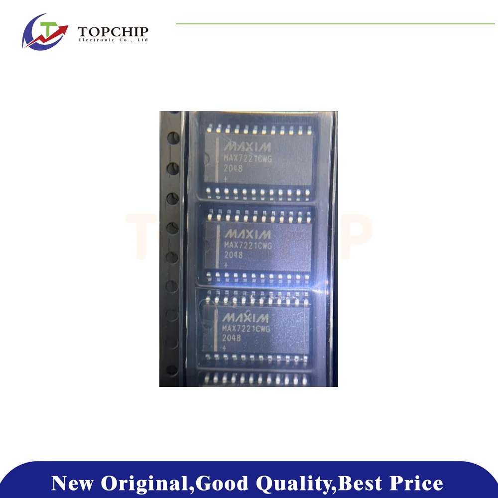 

Оригинальные подлинные emax7221cwg MAX7221C MAX7221 MAX7221CWG + T 4-проводные последовательные интерфейсы 4 В ~ 5,5 В фотографические драйверы