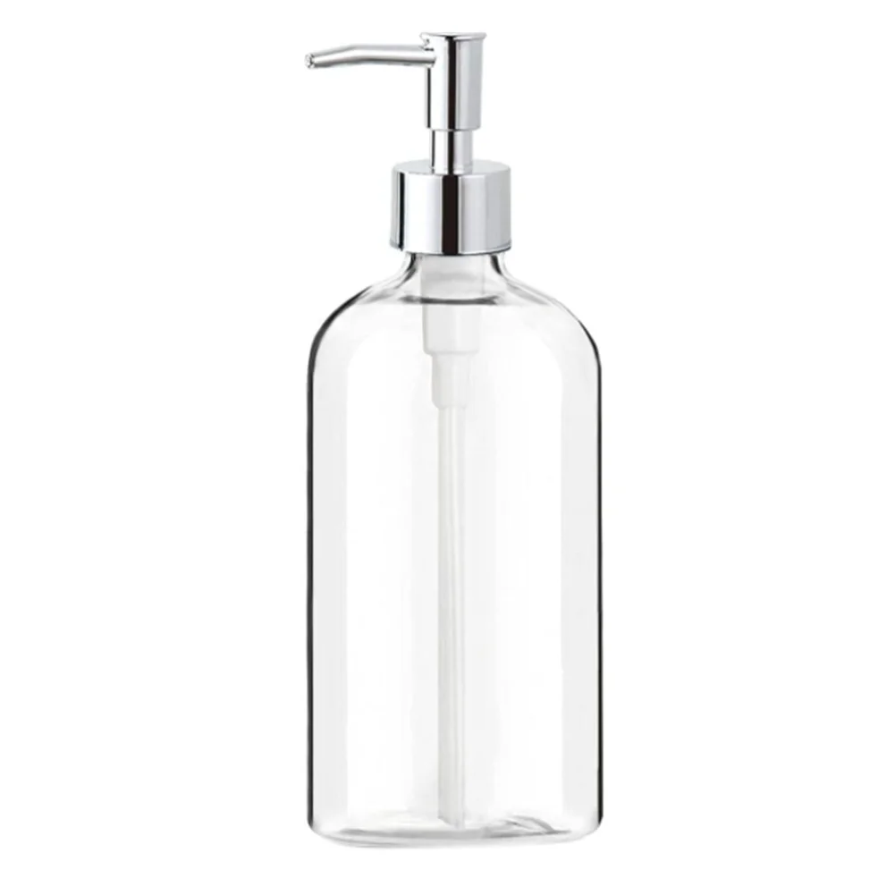 

Soap Dispenser Clear Glass Soap Dispenser with Pump 16 Oz Refillable Liquid Hand Soap Dispenser for Bathroom Kitchen
