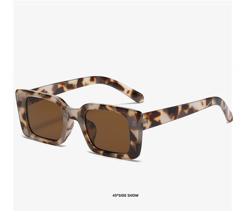 Vintage Square Sunglasses For Women Retro Gradient Designer Shades_voghion.com
