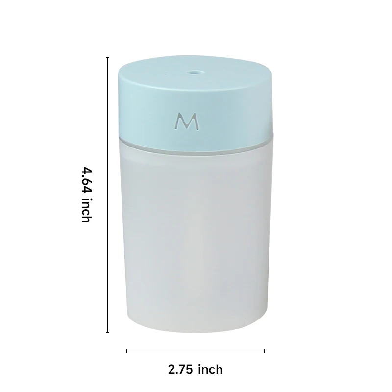 Mini-Ultraschall-Luftbefeuchter, tragbar, USB-Aroma-Diffusor, Auto-Luftbefeuchter für ätherische Öle, Heimduft-Diffusor mit LED-Leuchten