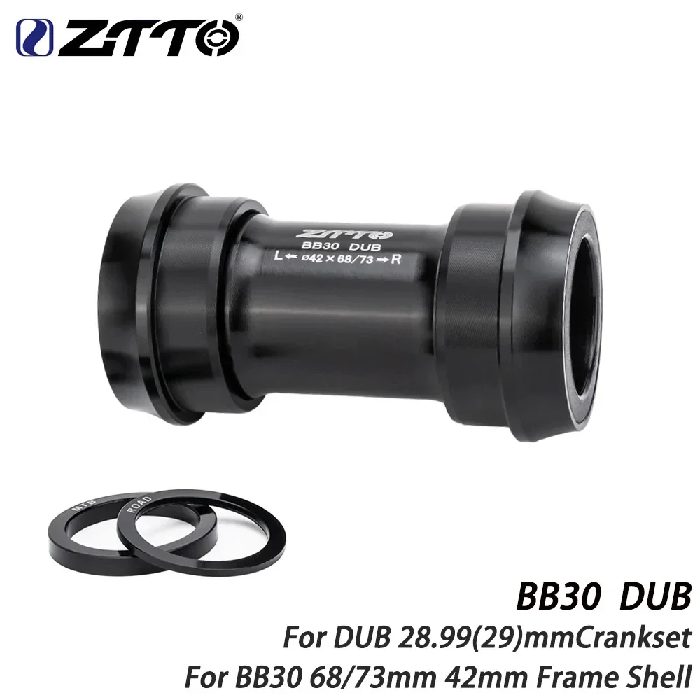 ZTTO For Dub BB MTB Bike Central Movement 68/73mm BB30 PF30 bb386 Press Fit Bottom Bracket 46mm Crankset Bicycle Bottom Bracket