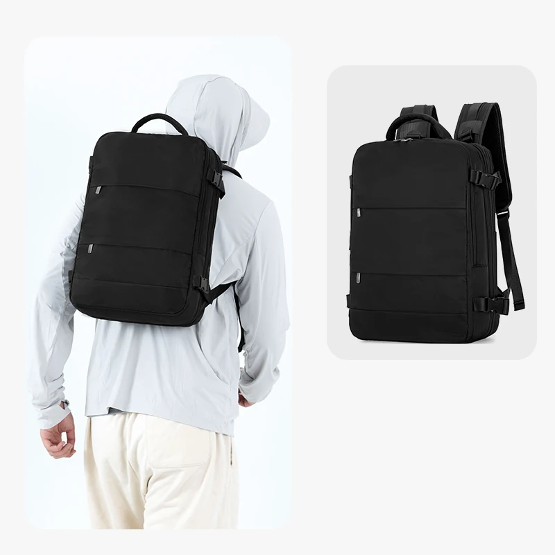 Travel Backpack Men's Short-distance Lightweight Travel Mountaineering Bag Large Capacity Computer School Bag Backpack for Men