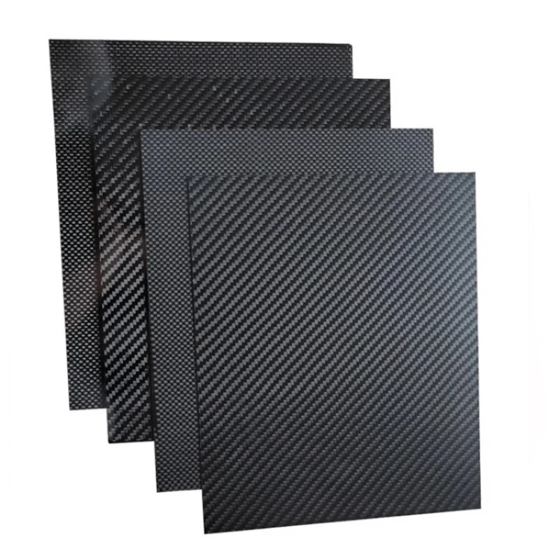 2.5mm Thick Carbon Fiber Sheet - 200x300mm 3K Twill Matte Finish, Real Carbon Fiber Plate