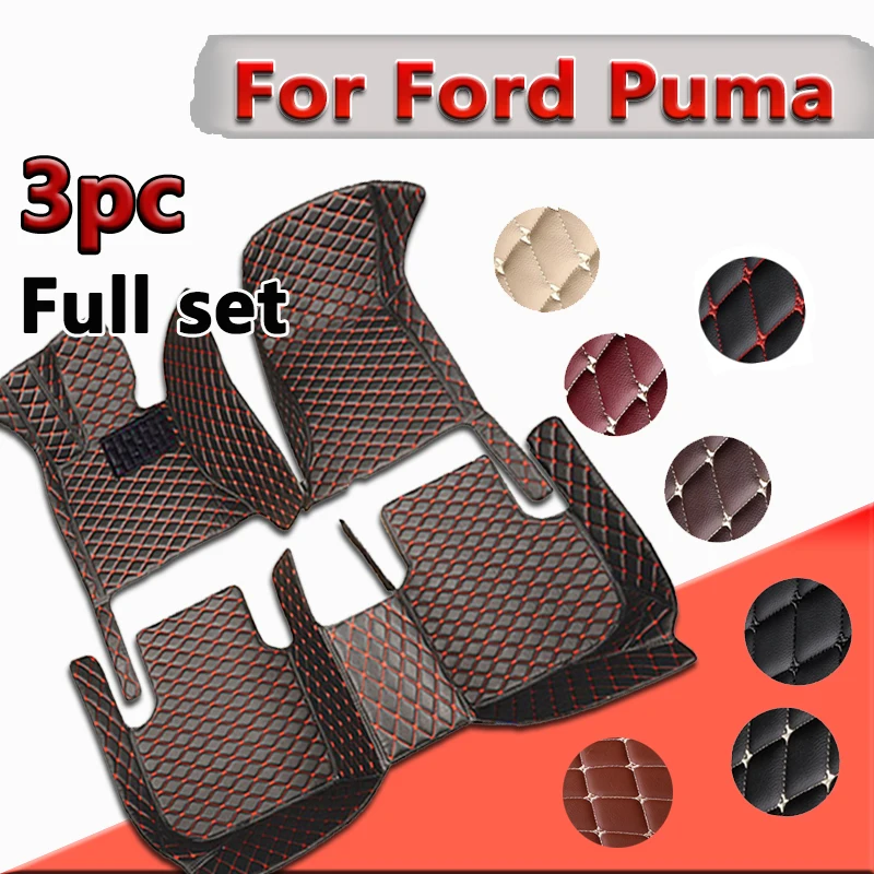

Car Floor Mats For Ford Puma 2020~2022 Anti-dirt Pads Waterproof Floor Mat Accesorios Para Auto Reduces Friction Car Accessories