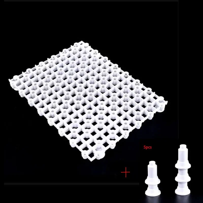 White with 5pcs Foot