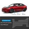 For Tesla Model 3 Highland 2024 Front Door Rear Door Extended Protective Film Invisible Car Clothing TPU Lamp Film SetDecoration 1