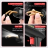 200W Plastic Welder 400/1200PCS Hot Staples 2 in 1 Car Bumper Repair  Plastic Welding Repair Kit with 2PCS Smoothing Tips 4