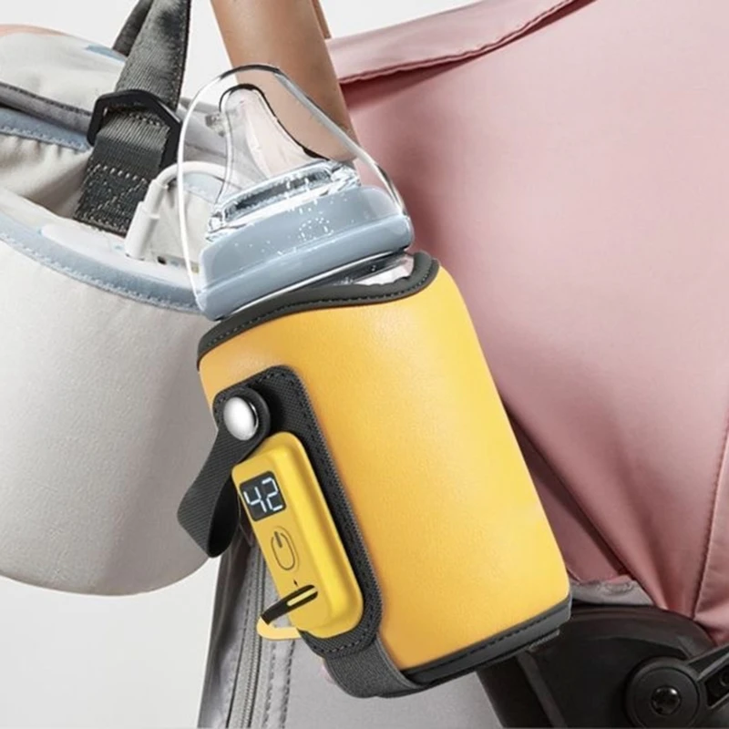 Lightweight Bottle Warmer USB Charged Heating Bag Bottle Milk Warmer Long-Last bottle warmer milk bottle heater