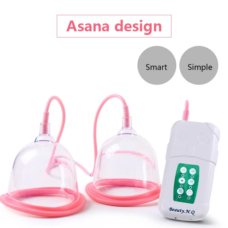 Electric Breast Enlargement Pump For Womens Vacuum Cupping Body Breast Massage AB/CD Cups Vacuum Breast Enlargement Pump Butt En