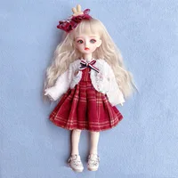 Toy Accessories Jk Uniform Clothes for 30cm Doll Doll Clothing Multiple Color Dolls DIY Dress Up Clothing Casual Suit NO Doll 2