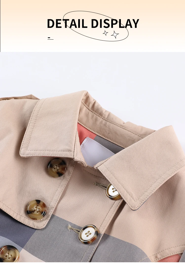 Outerwear & Coats comfortable Girl Coats Autumn Winter Teenage Long Sleeve Trench Jacket Kids Double Breasted Belted Windbreaker Child Cute Coat for 2-12Y leather jacket with hood