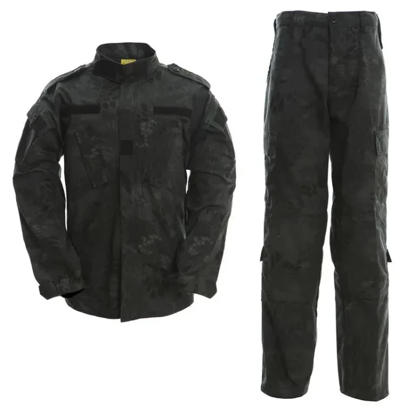 Tactical Uniform Outdoor Camouflage Airsoft Jacket Clothes Combat BDU Camo Hunting Suit Training Jacket Pants tactical suit combat uniform