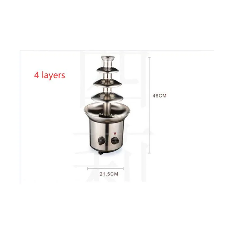 Chocolate Fountain Fondue Event Wedding Children Birthday Festive Party Supplies Christmas Chocolate Waterfall Machine