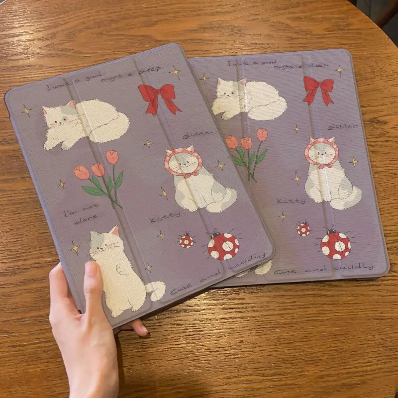 Durable Fall-Resistant Cute TPU Soft Tablet Case