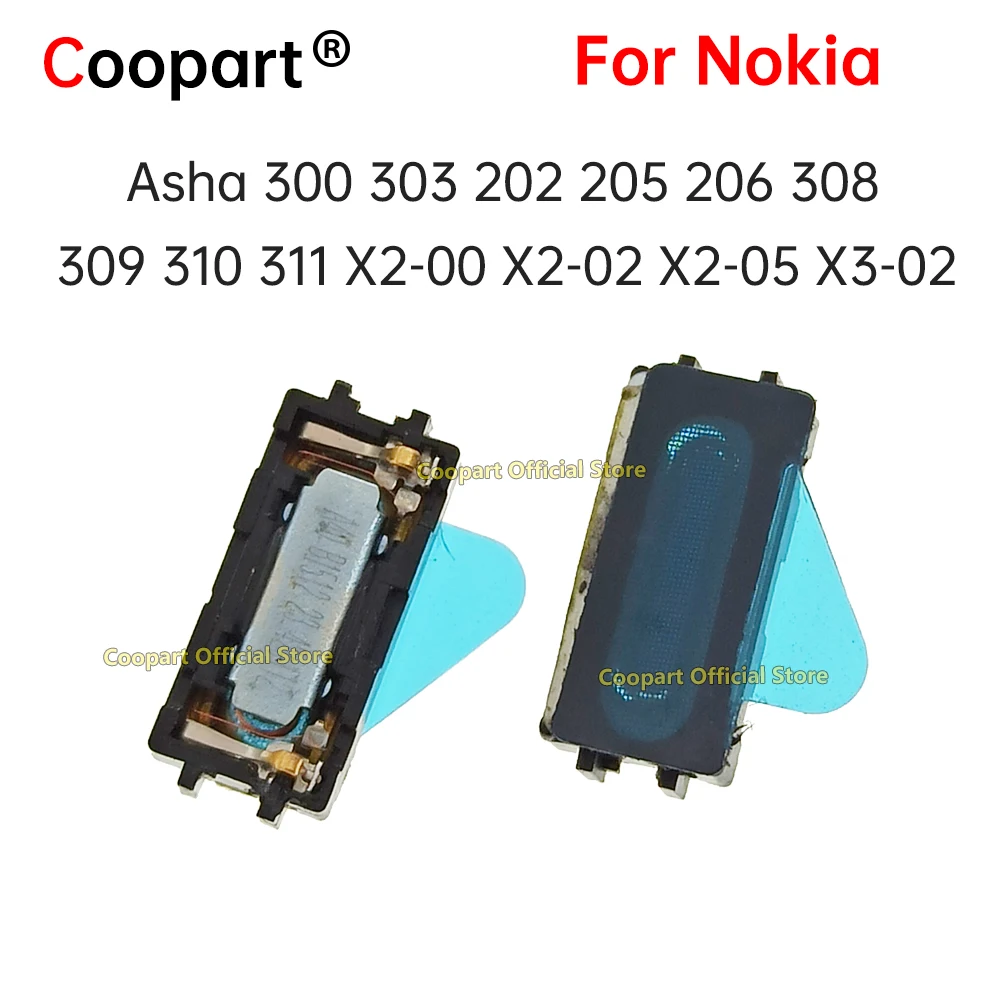 3 Pz Nuovo Auricolare Altoparlante Auricolare Ricevitore Per Nokia Asha 300 303 202 205 206 308 309 310 311 X2-00 X2-02 X2-05 X3-02